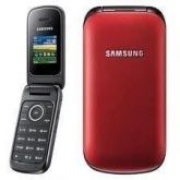 Celular Samsung E1190 Flip Cinza E Vermelho-desbloqueado